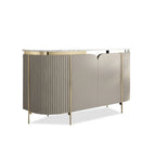 Multifunctional storage dining side cabinet Italian simple exquisite living room cabinet high foot design home furniture