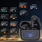 G4 ANC Sports Earphones with Microphone Wireless Earphones LED Screen Gaming Music Earphones Suitable for Android and iOS