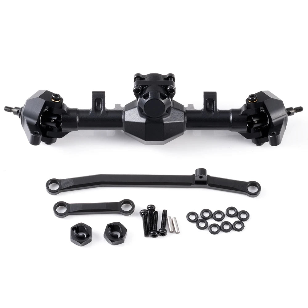 AXSPEED Front / Rear Aluminum Alloy Standard/Extended Portal Axle for Axial SCX24 1/24 RC Car Upgrade Accessories Parts