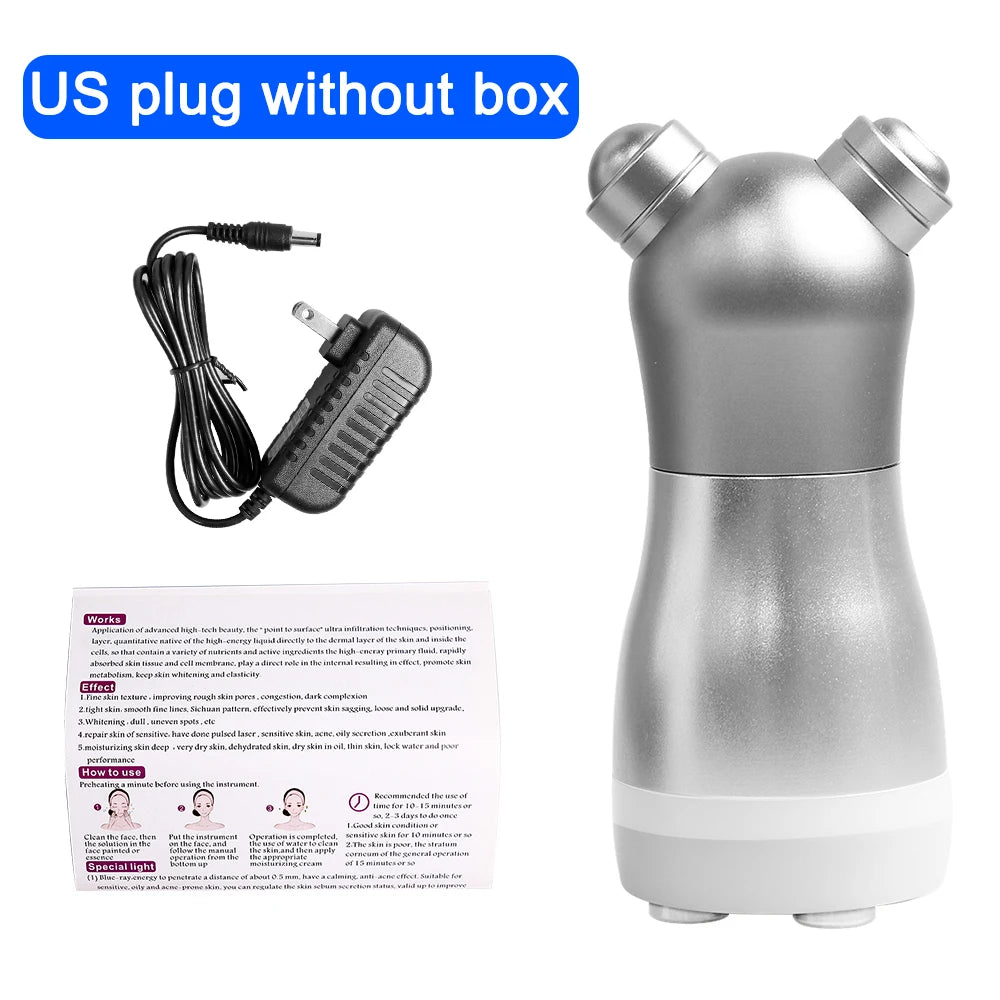 Professional mesotherapy machine electroporator radio frequency Device rf lifting machine needle free beauty skin care tool