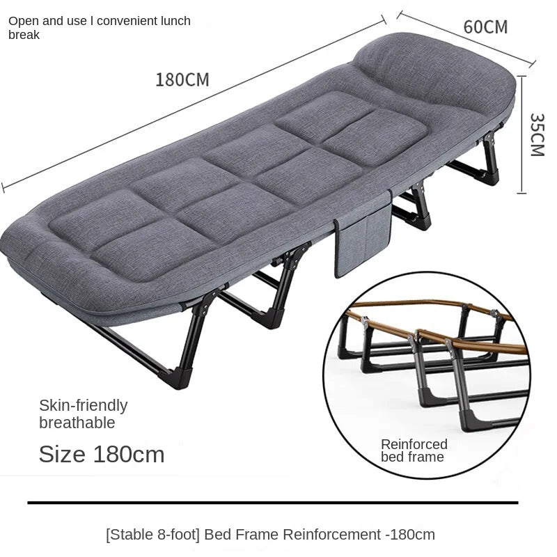 X&D Offers Free Installation Of American Style Sturdy And Easy To Store Folding Beds Adult Portable Folding Beds Office Nap Beds