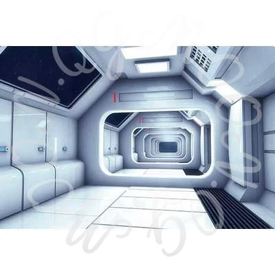 MOON.QG Baby Shower Boy Birthday Party Universe Cockpit Backgrounds for Photographs Spaceship Backdrop Photo Studio Photozone