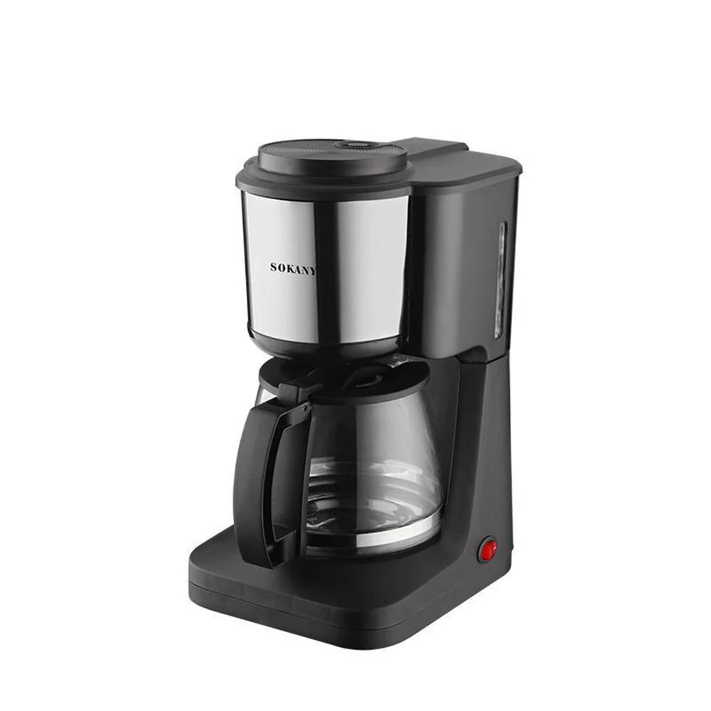 SK125 Drip Coffee Maker, Anti-Drip Pot, 900ML Quick Heating, Easy To Operate, Thermostatic Base, Household Tea