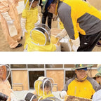 Children Anti-Bee Suit One-Piece Anti Bee Suit with Mesh Mask for Kids Beekeeping Practice Kid Clothing Apiculture Equipement