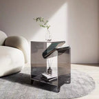Acrylic Simple Modern Creative Living Room Coffee Table Beside Sofa Nordic Light Luxury Bedroom Bedside Table Art Corner Table