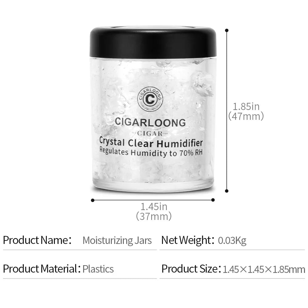 Cigar Humidifier Crystal Gel Small Humidification Constant Tobacco Moisturizing Pot Cigar Humidifier Cigar Accessory CLL-2023IB