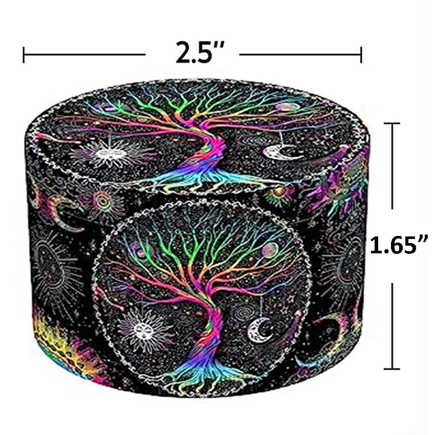 2.5" 63MM Dry Herb Grinder Metal 4-layer Tobacco Grinder Spice Miller Crusher Zinc Alloy Smoke Accessories