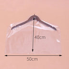 Clear PVC Garment Cover  for Clothes Garment Coat Jacket Shirt Suit Dust 5pcs 18 Wire Moisture Proof Protection Case