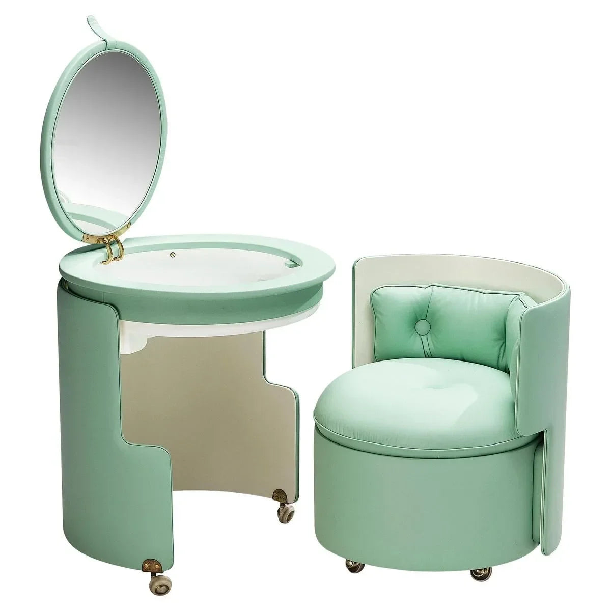 Small storage modern minimalist high-end bedroom dresser makeup table integrated muebles de dormitorio  bedroom sets