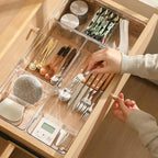 Drawer Organizer Box Home Retractable Sorting Kitchen Compartments Underwear Desktop Cutlery Storage Box Classification Sock Box