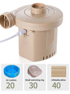 2000mAh Portable Air Pump USB Rechargeable Wireless Electric Pump To Inflate Deflate for Pool Floats Air Bed Vacuum Storage Bags