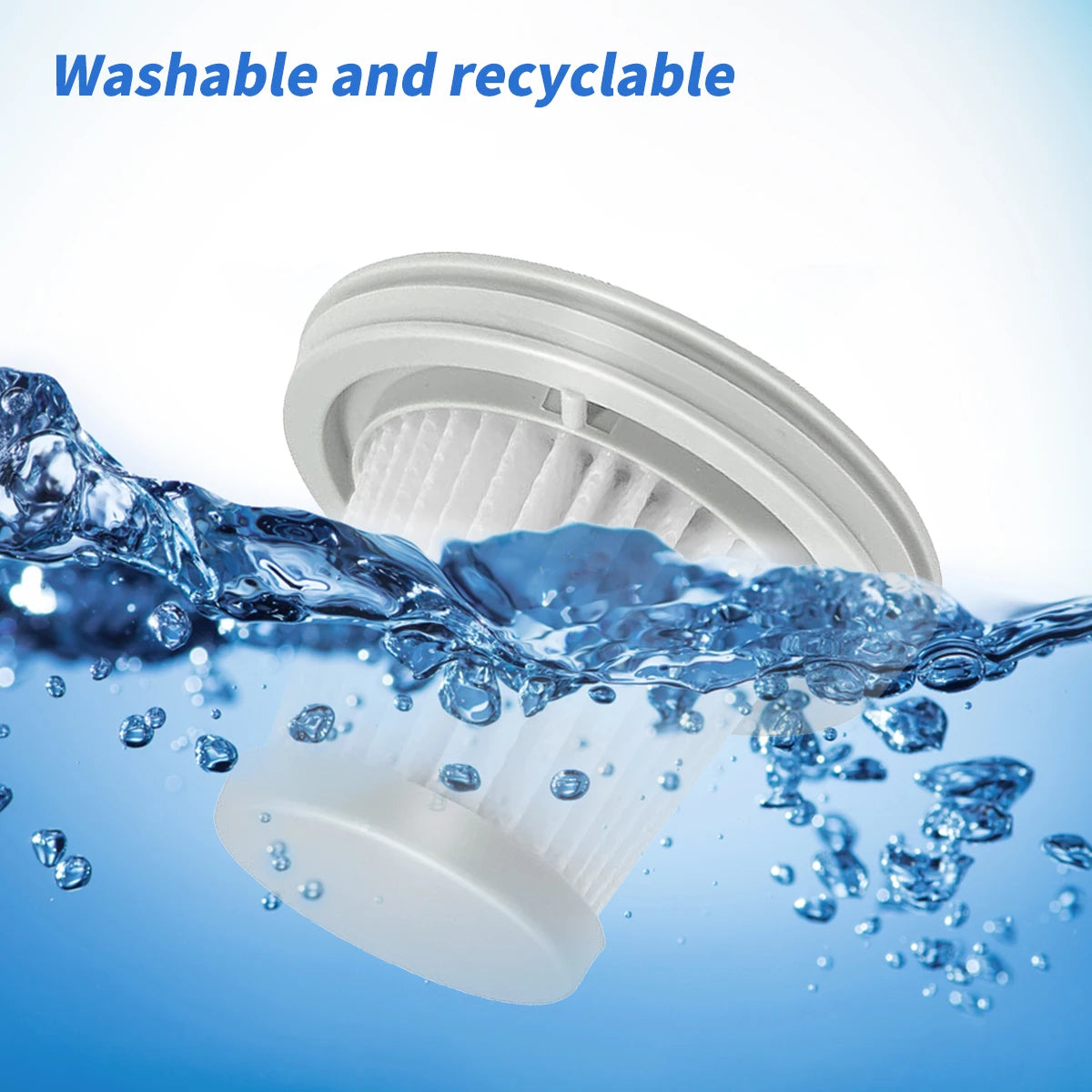 HEPA Filter for Xiaomi Mijia  Handy Home Car Mini Wireless Vacuum Cleaner Washable Replacement Accessories Parts