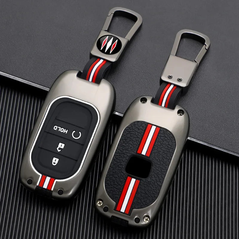 for Honda CR-V Civic Accord HR-V CR-V CRV HRV Fit City Odyssey XRV Hrv Metal Car Key Cover Fob Case Shell 2023 2024