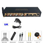 HD 5.1 Audio Converter Decoder DAC DTS AC3 FLAC PCUSB APE 4K*2K HDMI-compatible Extractor Converter Splitter Digital SPDIF ARC