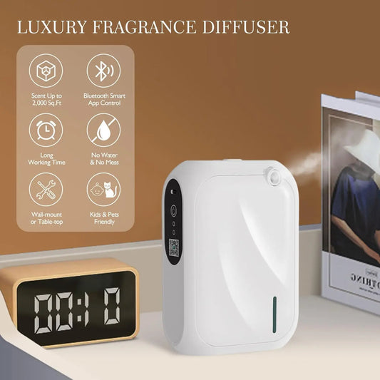 Aroma Diffuser Coverage 200m³ Scent Machine Fragrance Diffuser Essential Oil Diffuser For Home Fragrance Bluetooth APP Control