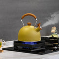 2.5L Electric Tourist Gas Stove Kettle With Whistle Stainless Steel Kitchen Home-appliance Camping Teapot Cookware Cooking Set