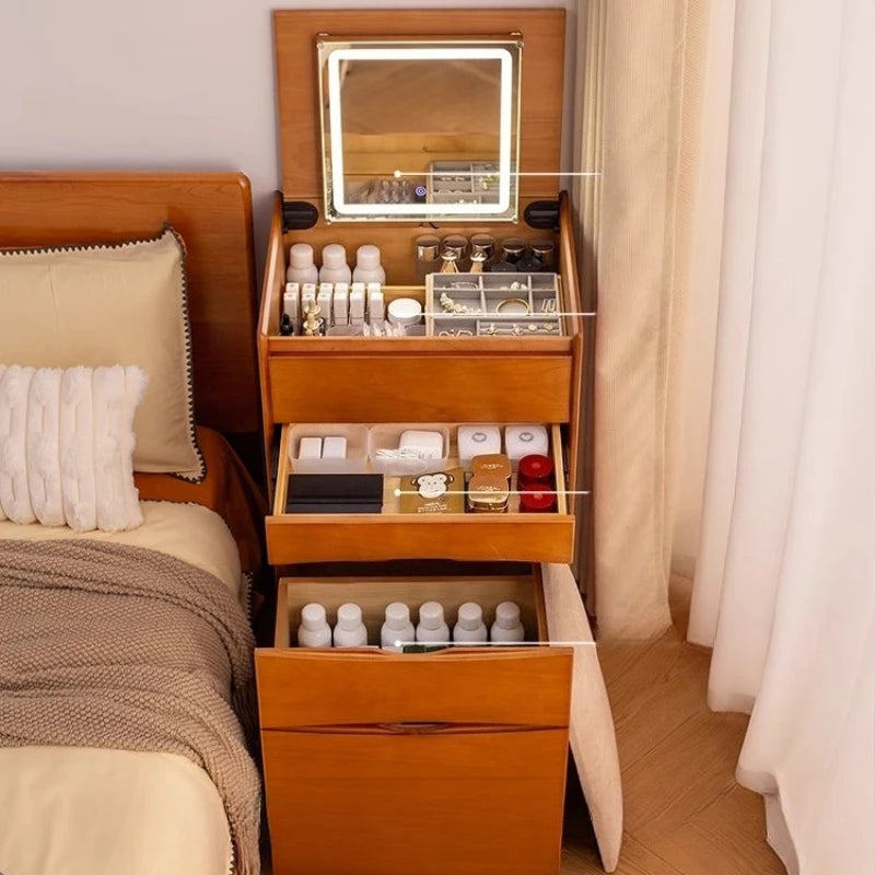Make Up Vanity Stool Toilet Makeup Bathroom Cabinet in the Living Room Cabinets Coffee Table Dressing Table for Bedroom Dresser