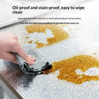 Kitchen Stickers Oil-proof Self Adhesive Anti Fouling High Temperature Waterproof Aluminum Foil Wallpaper Cabinet Contact Papers