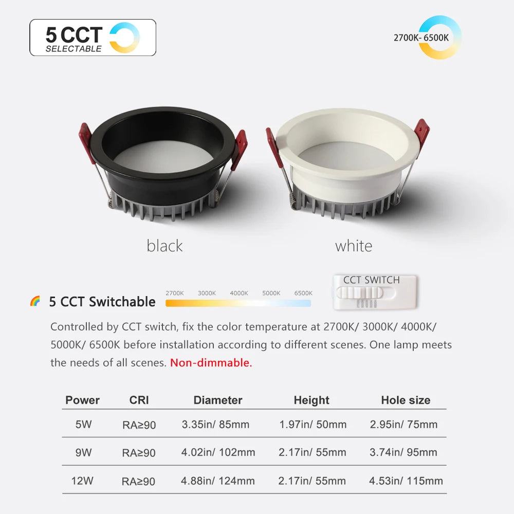 Smart Recessed LED Downlight