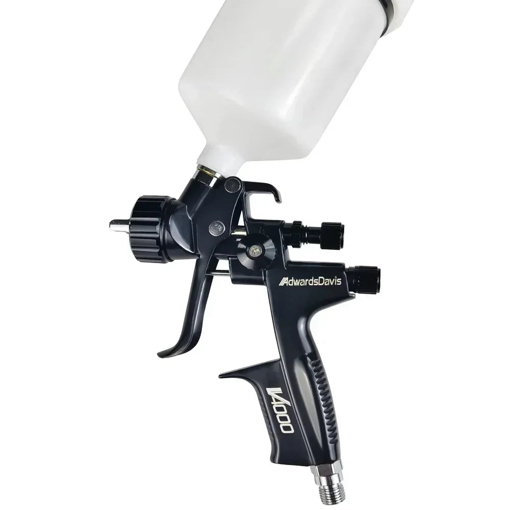 V Shaped Plum Blossom Gap Nozzle HVLP 1.3mm Gravity High Atomization Spray Gun Automotive Sheet Metal Furniture Paint Spray Gun
