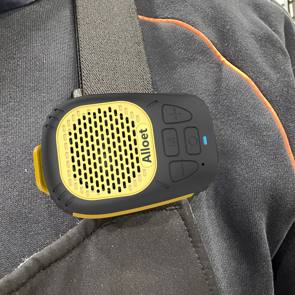 Wearable Bluetooth-Compatible5.3 Speaker Built-in Mic Mini Speaker Up To 30 Hours Battery Life Small Speaker for Cycling/Hiking