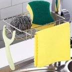 Kitchen Stainless Steel Sink Drain Rack Removable Hanging Storage Rack Faucet Rack Kitchen Sponge Dishcloth Storage Accessories