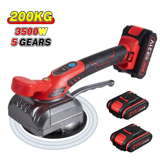 200KG Tile Tiling Machine sution Cup 5 Gears Electric Floor Tile holding Vibrating Tool Tile powing camera For 21V Battery