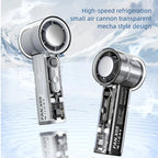 Large Battery Neck Hanging Fan High speed Refrigeration Small Personal