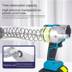 Brushless Electric Grease Gun Wireless Fully Automatic High-Pressure Excavator Specific Grease Gun Fit Makita/Dewalt 18V Battery