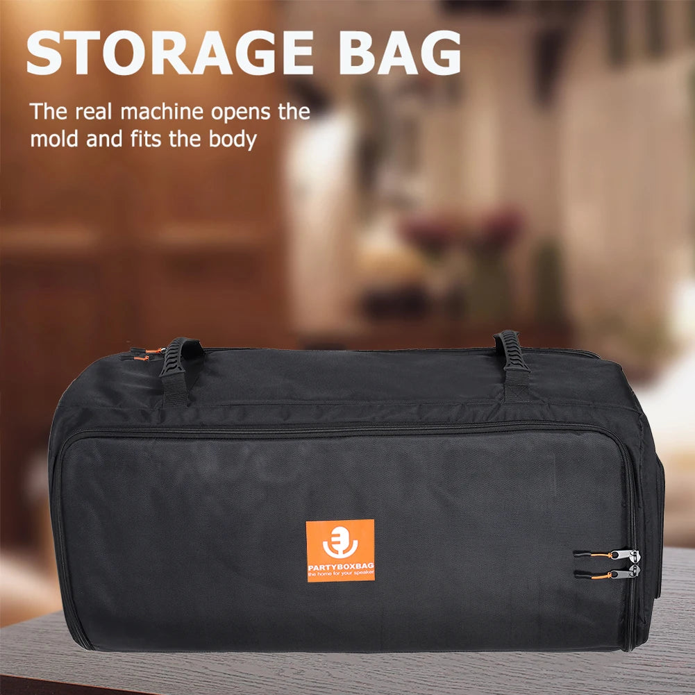 Foldable Carrying Case Oxford Cloth Protection Speaker Storage with Handle Storage Bags Pouch Double Zipper for JBL PARTYBOX 710