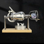 Hand-Cranked Mini Popcorn Making Machine Popcorn Puffing Machine Puffed Rice Corn Machine 300ml