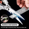 Stainless Steel Kitchen Scissors for Cutting Chicken Bones Meat Fish Scissors Professional Scissors Kitchen Accessories