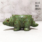 Creative Cartoon Cute Cartoon Dinosaur Flower Pot Container Ceramic Succulent Pot Flower Pot Plant Pots Home Decor