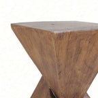 Antique Vintage Concrete Art Deco Occasional Table Side Lamp Table Plant Stand