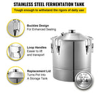 SucceBuy 20L 30L 50L 70L Alcohol Distiller Machine Beer Brewing Equipment Wine Moonshine Apparatus Dispenser Kit Home Appliance