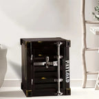 Coffee table, side table, industrial style cabinet, iron bedside table, creative bedside cabinet, small storage cabinet