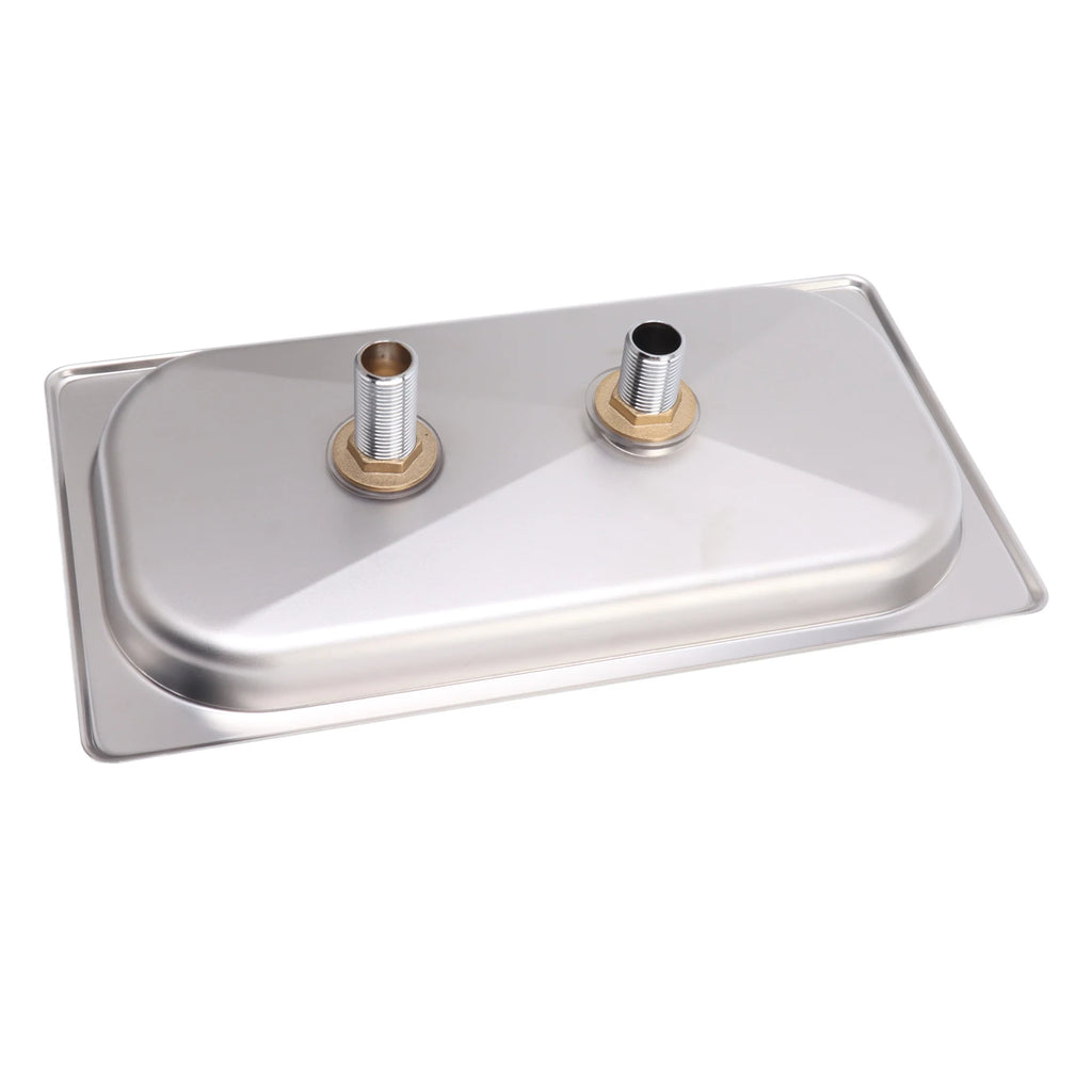 304 Stainless Steel Pitcher Rinser Cup Washer Glass Cleaning Rinser High Pressure Washing With Drain Drip Tray Hose for Bar