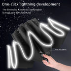 Car Umbrella With LED Flashlight Reflective Stripe Reverse Umbrella for audi sport RS A1 A3 A4 B7 B8 A5 A6 A7 A8 Q3 Q5 Q7 Q8 TT