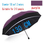 Super Large 51-inch Folding Umbrella | Windproof Business & Travel Sun Rain Umbrella
