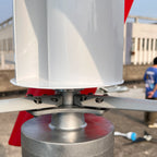 For Homeuse Vertical Axis Wind Power Turbine Generator 2KW 12V 24V 48V Low Noise Upright Windmill for Farm Seashore Boat