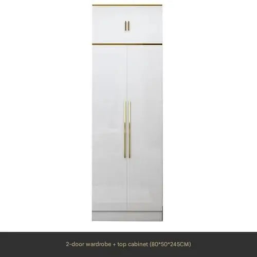 White Gold Wardrobe Designer Clothes Waterproof Children Wardrobe Organizers Nordic Vestidor De Armario Abiertos Hotel Furniture