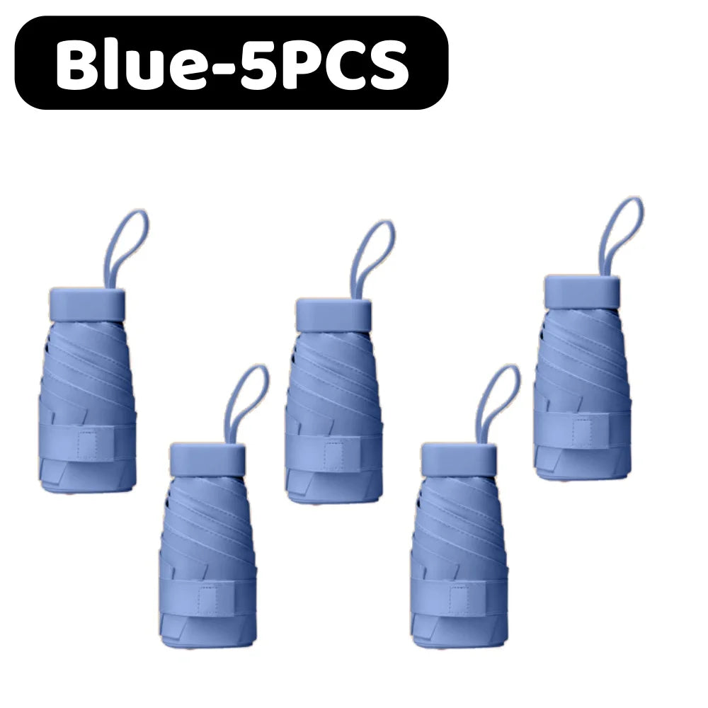 Mini UV Folding Umbrella - Lightweight Portable Parasol