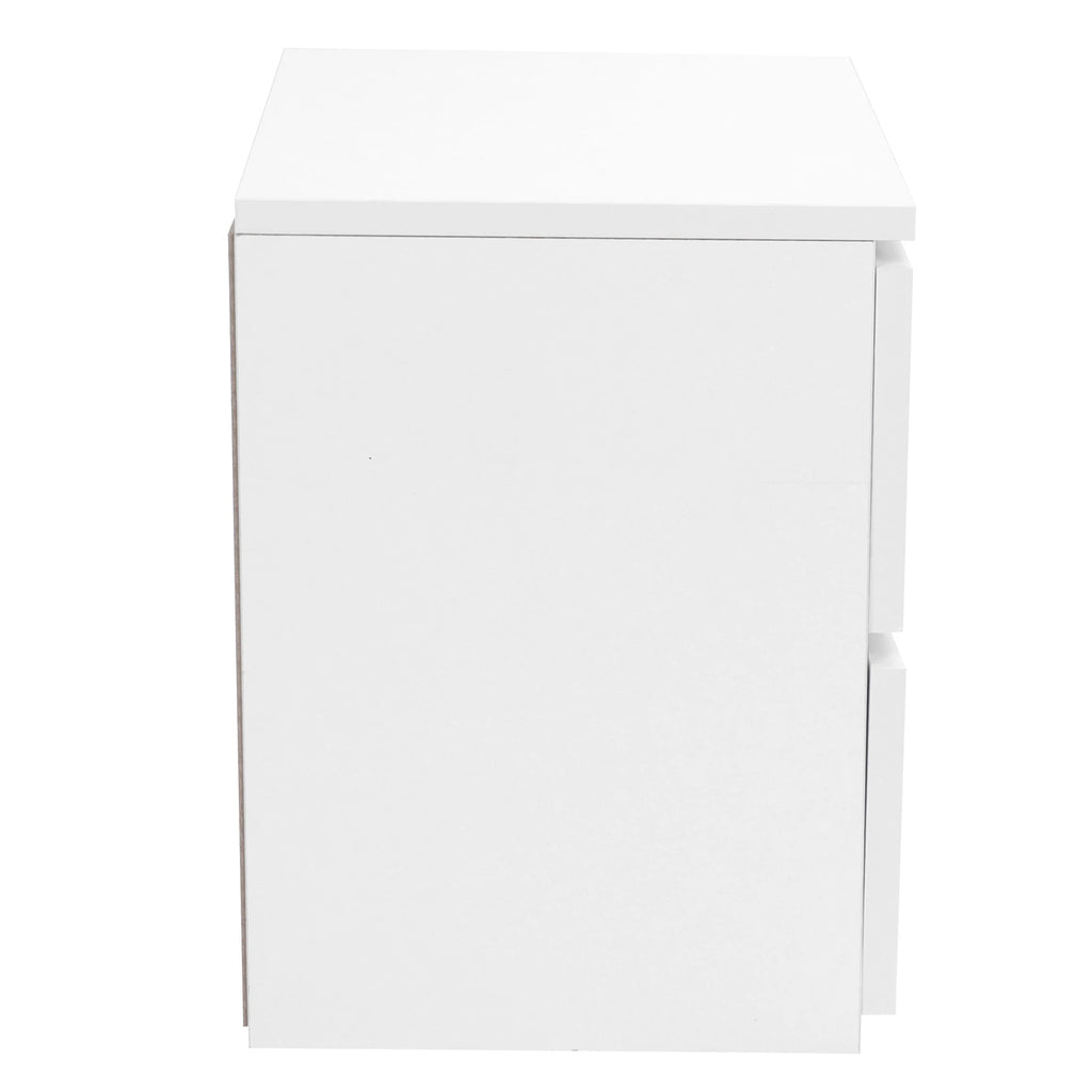 Bedside Table with 2 Drawers Modern Night Stand Table for Home Bedroom Living Room Side Table Nightstand Night Table Bedside