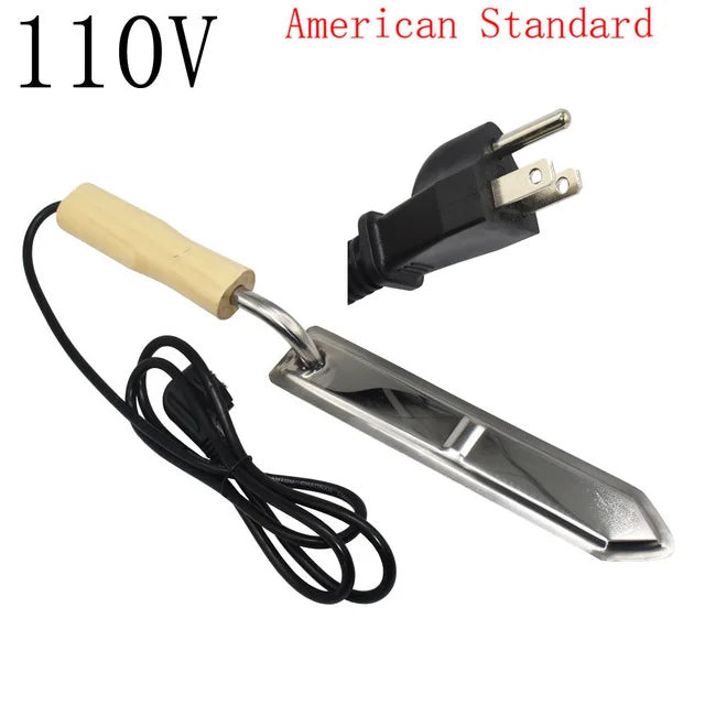 Beekeeping Electric Uncapping Knife Heating Scraping Honey Frame Cutter Fork Bee Hive Tools For Beekeeper Supplies Equipment