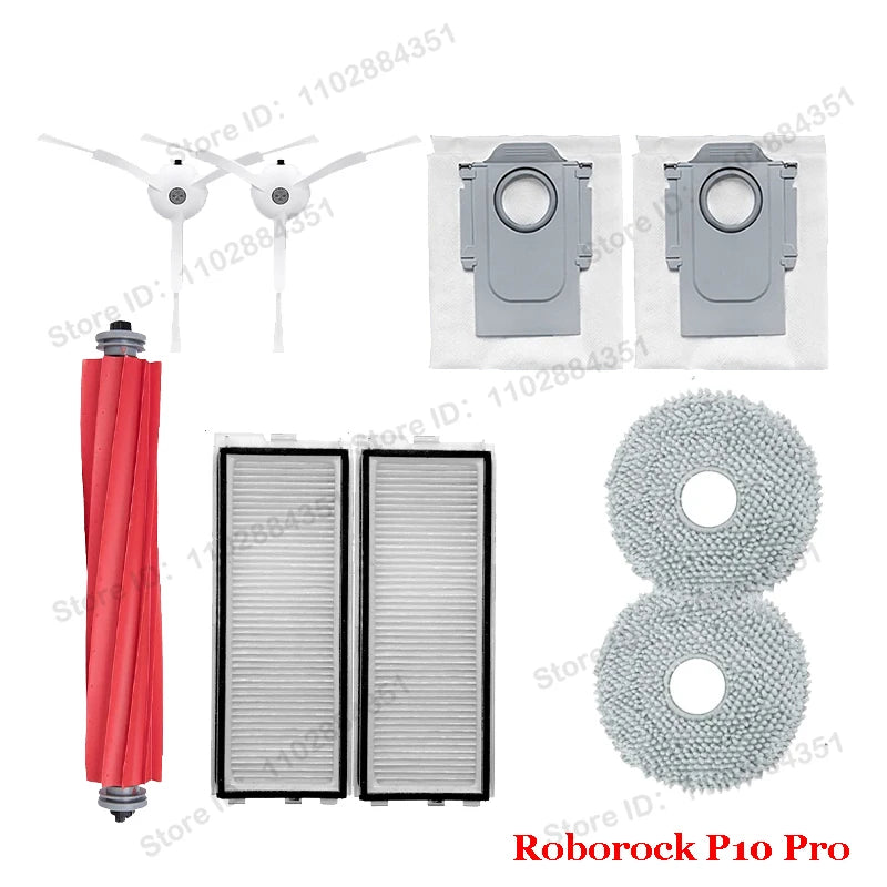 Replacement Roller & Dust Bag Parts for Roborock