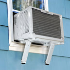 Air Conditioner Bracket - No Tools or Drilling Required - Heavy Duty Steel Holds 200 Pounds - Fits 19.25Hx17.25L Window
