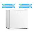 COMFEE' RCD50WH2(E) Mini Cafè fridge, small and silencer, single-piece door, for hotel applications