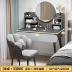 Black Girls Makeup Vanity Table Dresser Stand Drawers Storage Makeup Table Bedroom Desk Coiffeuse De Chambre Home Furniture