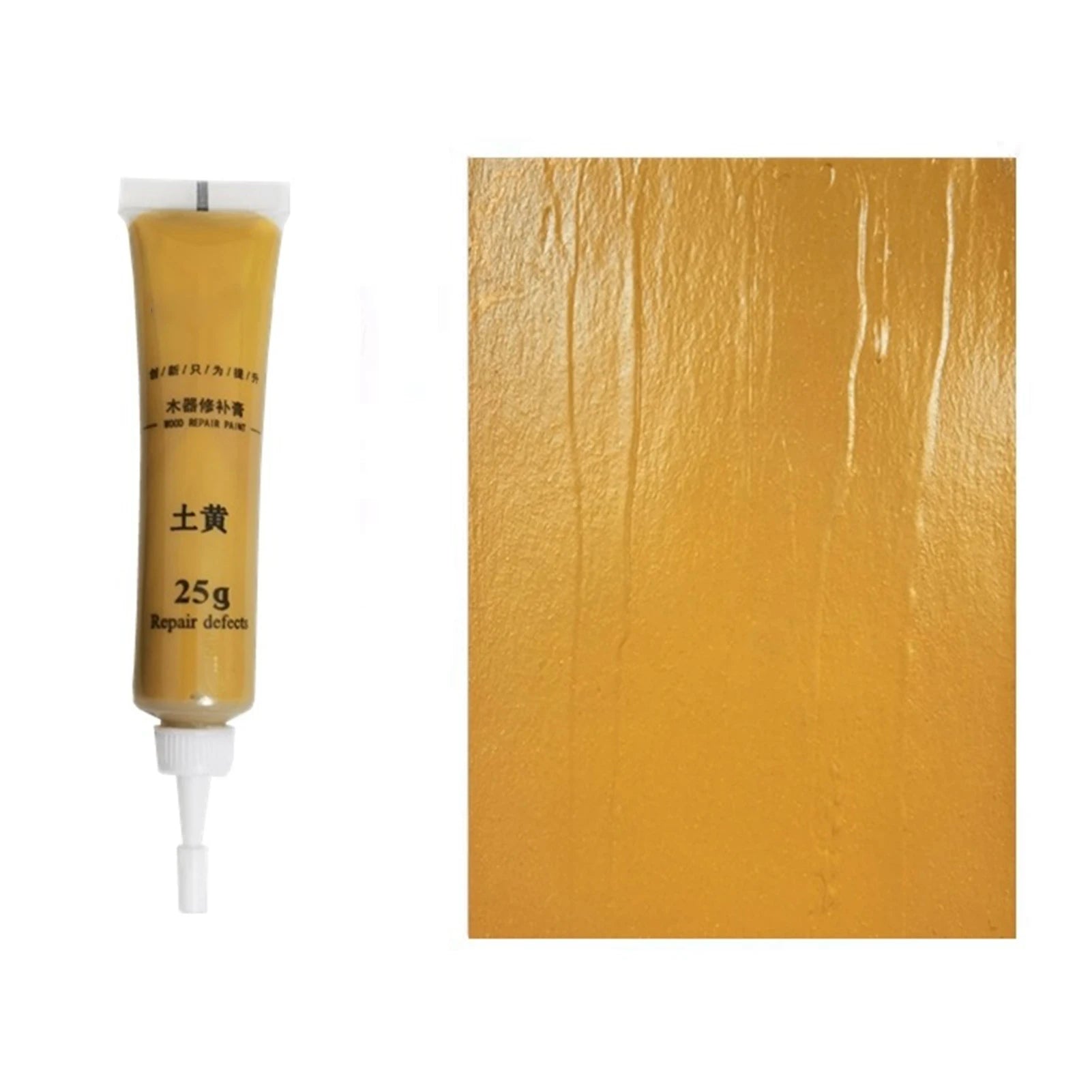 25g Wood Paint Repair Paste Scratches Cracks Restoring Cream For Wardrobes Desks Wooden Floors Wood Repair Wood Stain
