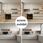 Kitchen Hanging Cabinet Electric Lifting Basket Intelligent Voice Touch Pull-Down Vertical Automatic Lifting Seasoning Basket
